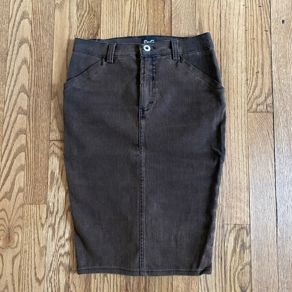 D&G denim skirt